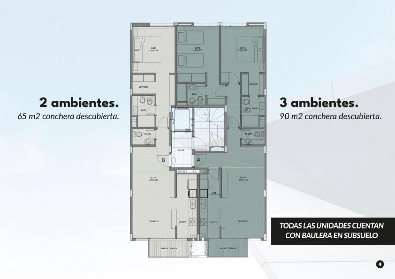 EXCLUSIVA PREVENTA!!! EDIFICIO ANKARA I SEMIPISO 3 AMB C COCHERA Y BAULERA CHAUVIN