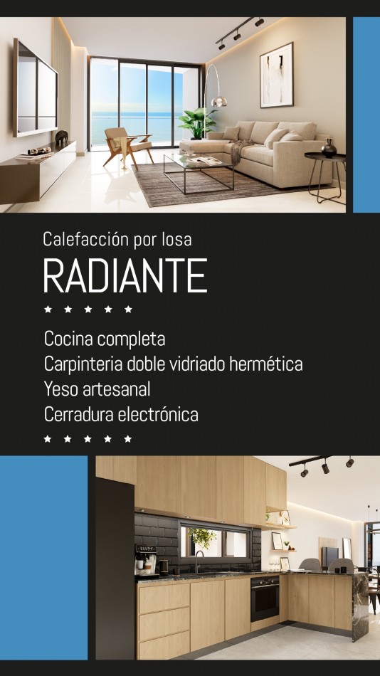 VENTA EN POZO | DEPTOS A ESTRENAR FRENTE AL MAR 