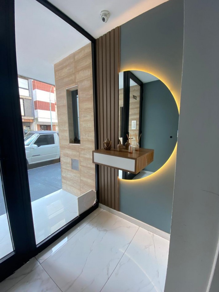 VENTA MONO AMBIENTE AMPLIO AMUEBLADO A ESTRENAR ZONA ALDREY