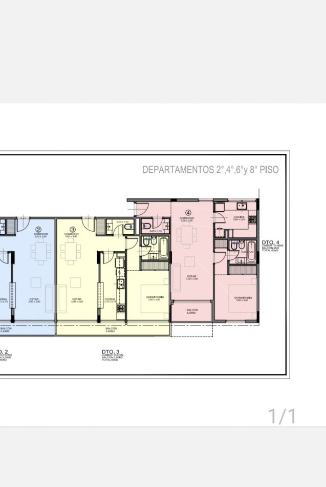 EDIFICIO NOVECCENTO MORENO DEPTO 2 AMB PREMIUM A ESTRENAR A LA CALLE C BALCON Y VISTA LATERAL AL MAR PLAZA COLON