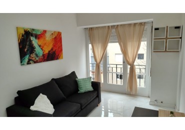 VENTA DEPTO 2 AMB AL FTE C BALCON FRANCES AMOBLADO CENTRO