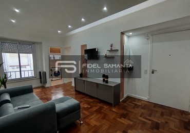 VENTA DEPTO 2 AMBIENTES RECICLADO PISO ALTO CENTRO